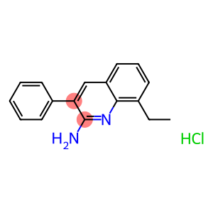 2-Amino-8-ethyl-3-phenylquinoline hydrochloride