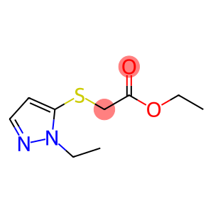 ethyl [(1-ethyl-1H-pyrazol-5-yl)thio]acetate