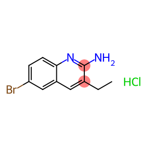 2-Amino-6-bromo-3-ethylquinoline hydrochloride