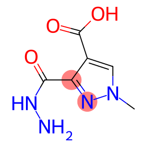 3-(hydrazinocarbonyl)-1-methyl-1H-pyrazole-4-carboxylic acid