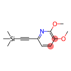 2,3-Dimethoxy-6-((trimethylsilyl)ethynyl)pyridine