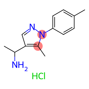 1-[5-Methyl-1-(4-methylphenyl)-1H-pyrazol-4-yl]ethan-1-amine Hydrochloride