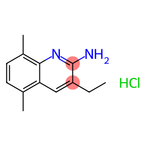 2-Amino-5,8-dimethyl-3-ethylquinoline hydrochloride