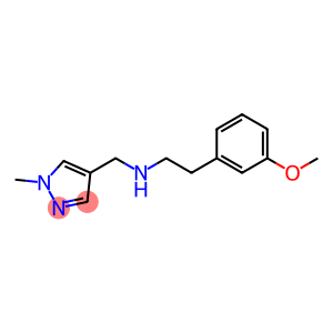 1H-Pyrazole-4-methanamine, N-[2-(3-methoxyphenyl)ethyl]-1-methyl-