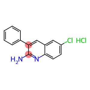 2-Amino-6-chloro-3-phenylquinoline hydrochloride