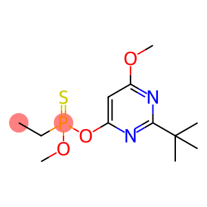 methyl [2-(1,1-dimethylethyl)-6-methoxypyrimidin-4-yl]ethylphosphonothioate