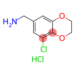 (8-Chloro-2,3-dihydrobenzo[b][1,4]dioxin-6-yl)methanamine hydrochloride