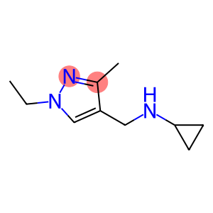 1H-Pyrazole-4-methanamine, N-cyclopropyl-1-ethyl-3-methyl-
