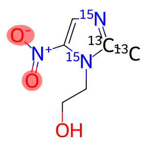 甲硝唑-13C2,15N2