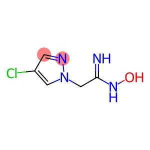 (1E)-2-(4-chloro-1H-pyrazol-1-yl)-N-hydroxyethanimidamide