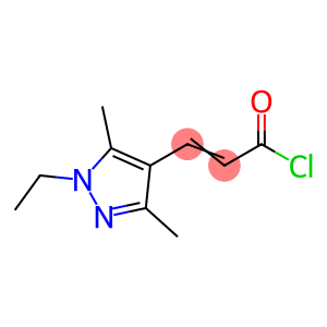 2-propenoyl chloride, 3-(1-ethyl-3,5-dimethyl-1H-pyrazol-4