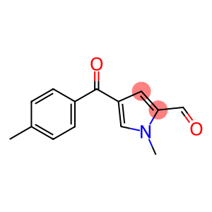 1-metil-4-p-metilbenzoil-1H-pirrolo-2-carbossialdeide