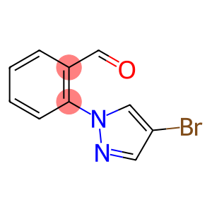2-(4-溴-1H-吡唑-1-基)苯甲醛