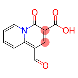 4H-Quinolizine-3-carboxylic acid, 1-formyl-4-oxo-
