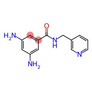 3,5-diamino-N-(pyridin-3-ylmethyl)benzamide