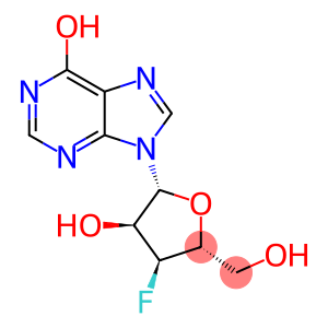 9-(3-Deoxy-3-fluoro-β-D-ribofuranosyl)-9H-purin-6-ol