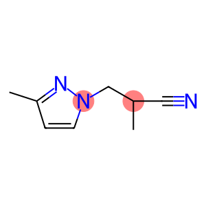 2-methyl-3-(3-methyl-1H-pyrazol-1-yl)propanenitrile