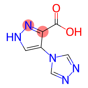 4-(4H-1,2,4-Triazol-4-yl)-1H-pyrazole-3-carboxylic acid