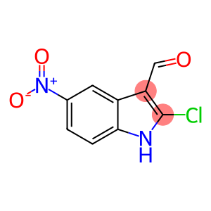 2-Chloro-5-nitro-1H-indole-3-carbaldehyde