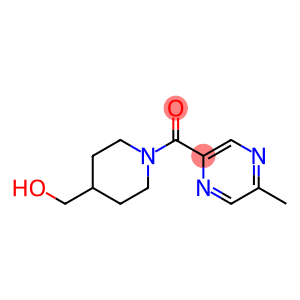 Methanone, [4-(hydroxymethyl)-1-piperidinyl](5-methyl-2-pyrazinyl)-