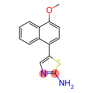5-(4-Methoxynaphthalen-1-yl)thiazol-2-amine
