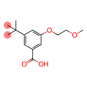 3-(1,1-Dimethylethyl)-5-(2-methoxyethoxy)benzoic acid
