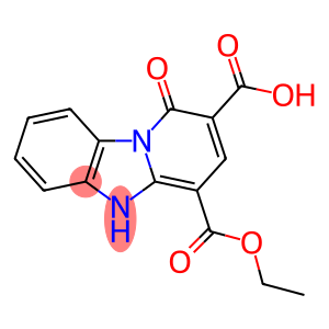2-carboxy-4-ethoxycarbonyl-1-oxo-1H,5H-pyrido(1,2-a)benzimidazole