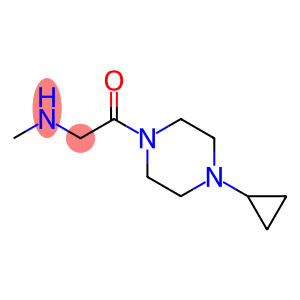 Ethanone, 1-(4-cyclopropyl-1-piperazinyl)-2-(methylamino)-