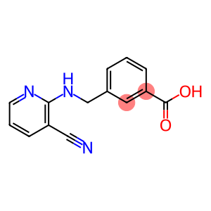 3-{[(3-Cyanopyridin-2-yl)amino]methyl}benzoic Acid