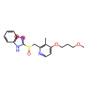 2-({[4-(3-Methoxypropoxy)-3-methylpyridin-2-yl]methyl}sulfinyl)-1H-benzimidazole