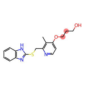 2-{[4-(3-羟基丙氧基)-3-甲基吡啶-2-基]甲硫基}-1H-苯并咪唑