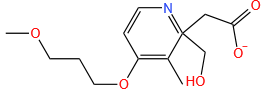 2-乙酰氧基甲基-3-甲基-4-甲氧基丙氧基吡啶
