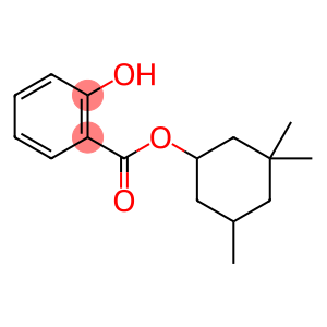 Benzoic acid, 2-hydroxy-, 3,3,5-trimethylcyclohexyl ester