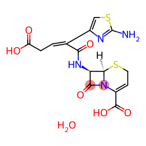 (6R,7R)-7-{[(2Z)-2-(2-amino-1,3-thiazol-4-yl)-4-carboxybut-2-enoyl]amino}-8-oxo-5-thia-1-azabicyclo[4.2.0]oct-2-ene-2-carboxylic acid dihydrate