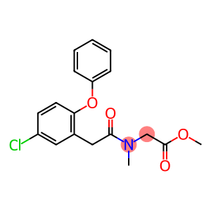 N-[2-(5-Chloro-2-phenoxyphenyl)acetyl]-N-methyl-glycine meth...