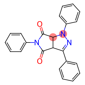 1,3,5-triphenyl-3a,6a-dihydropyrrolo[3,4-c]pyrazole-4,6(1H,5H)-dione