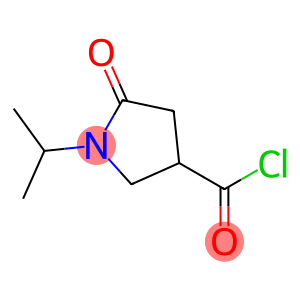 1-Isopropyl-5-oxopyrrolidine-3-carbonyl chloride