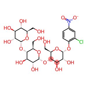 2-Chloro-4-nitrophenyl O-alpha-D-glucopyranosyl-(1-4)-O-alpha-D-glucopyranosyl-(1-4)-alpha-D-glucopyranoside