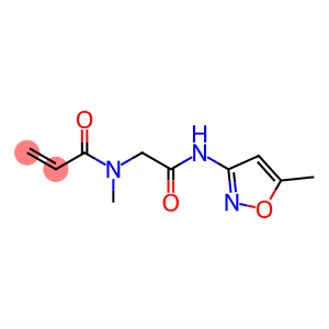 N-methyl-N-(2-((5-methylisoxazol-3-yl)amino)-2-oxoethyl)acrylamide