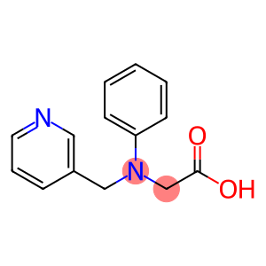 2-[Phenyl(pyridin-3-ylmethyl)amino]acetic Acid