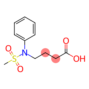 4-[(methylsulfonyl)(phenyl)amino]butanoic acid