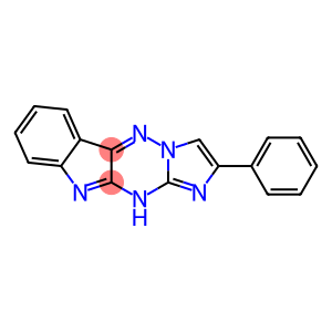 2-phenyl-10H-imidazo[1',2':2,3][1,2,4]triazino[5,6-b]indole