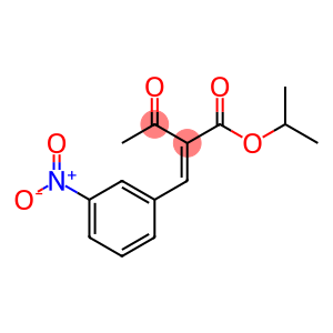 Butanoic acid, 2-[(3-nitrophenyl)methylene]-3-oxo-, 1-methylethyl ester, (2E)-