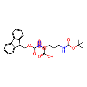 (2R)-5-(tert-butoxycarbonylamino)-2-(9H-fluoren-9-ylmethoxycarbonylamino)pentanoic acid