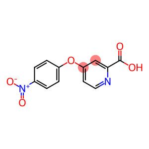 4-(4-NITROPHENOXY)PYRIDINE-2-CARBOXYLIC ACID