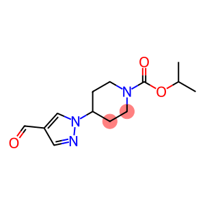 isopropyl4-(4-formyl-1H-pyrazol-1-yl)piperidine-1-carboxylate