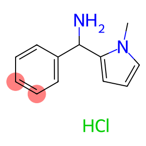 [(1-methyl-1H-pyrrol-2-yl)(phenyl)methyl]amine hydrochloride