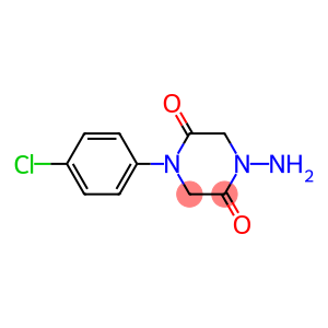 1-amino-4-(4-chlorophenyl)-2,5-piperazinedione