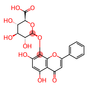 去甲汉黄芩素-8-O-葡萄糖醛酸苷