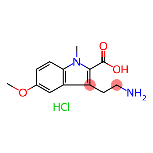 3-(2-AMINO-ETHYL)-5-METHOXY-1-METHYL-1H-INDOLE-2-CARBOXYLIC HYDROCHLORIDE